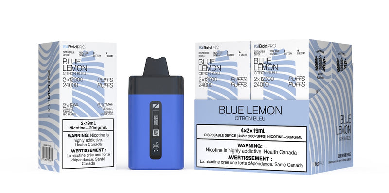 ZBOLD PRO Disposable Vape - Zpods - 24K Puffs Combo - Blue Lemon