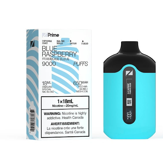 ZPrime Disposable Vape By Zpod - 9000 Puffs - Blue Raspberry | Vape4change