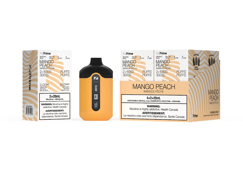 ZPrime Disposable Vape - Zpods - 30K Puff Combo - Mango Peach