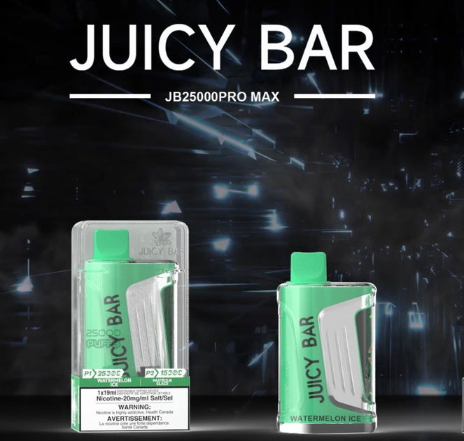 Juicy Bar JB25000 Pro Max Disposable Vape - Watermelon Ice - 25K Puffs ...