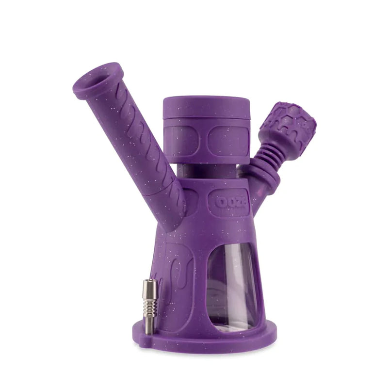 Ooze | Hyborg Silicone Glass 4-In-1 Hybrid Water Pipe And Dab Straw_0