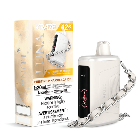 Shop Kraze Luna Disposable Vape - 42K Puffs - All Flavours | Vape4change Shop Kraze Luna Disposable Vape - 42K Puffs - All Flavours | Vape4change