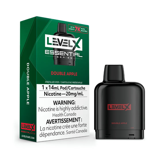 Level X Essential Series - Double Apple -  Flavour Beast Pods