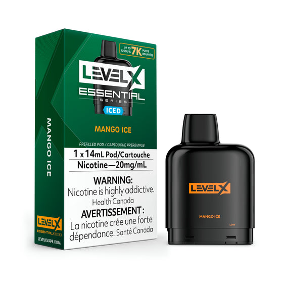 Level X Essential Series - Mango Ice -  Flavour Beast Pods