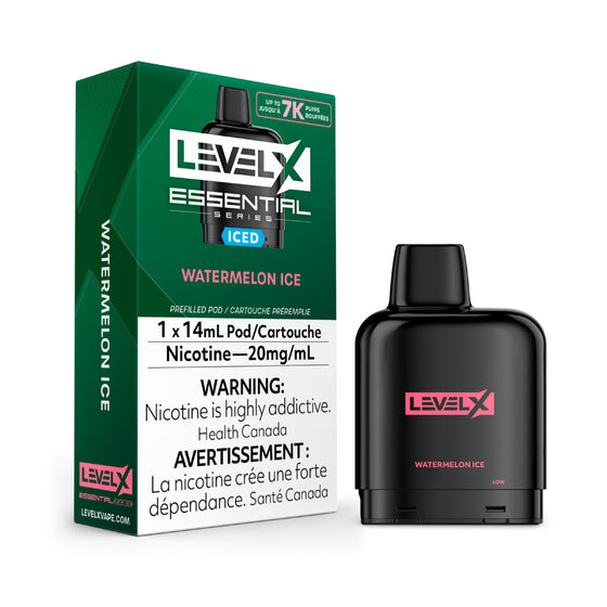 Level X Essential Series - Watermelon Ice -  Flavour Beast Pods