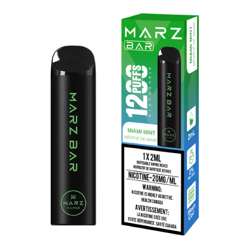 Marz Bar - Disposable Vape - 1200 Puffs - All Flavours - 20 MG Nicotine