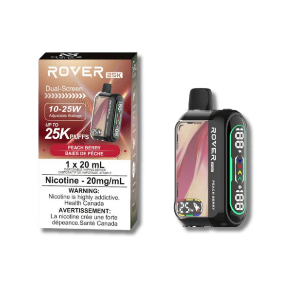 Marz Rover 25K Disposable Vape - Synthetic 50 Hit - Peach Berry