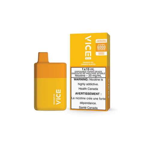 Vice Orange Vice Box 6000 Puff Disposable Vape - Orange Ice | Vape4change