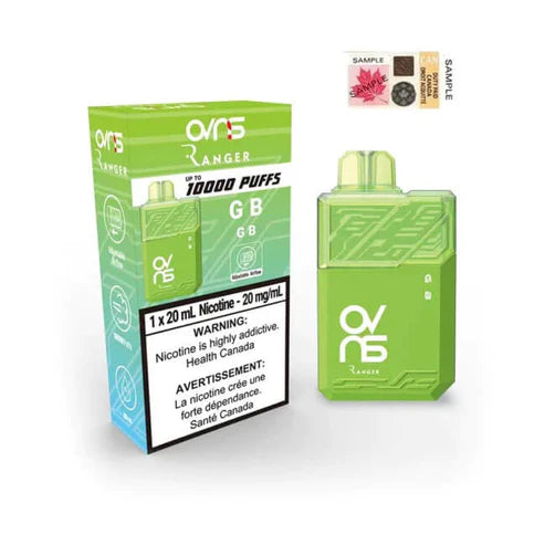 OVNS RANGER 10000 PUFF RECHARGEABLE DISPOSABLE VAPE - GB