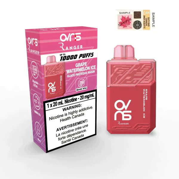 OVNS RANGER 10000 PUFF DISPOSABLE VAPE - All Flavours | Vape4change OVNS RANGER 10000 PUFF DISPOSABLE VAPE - All Flavours | Vape4change