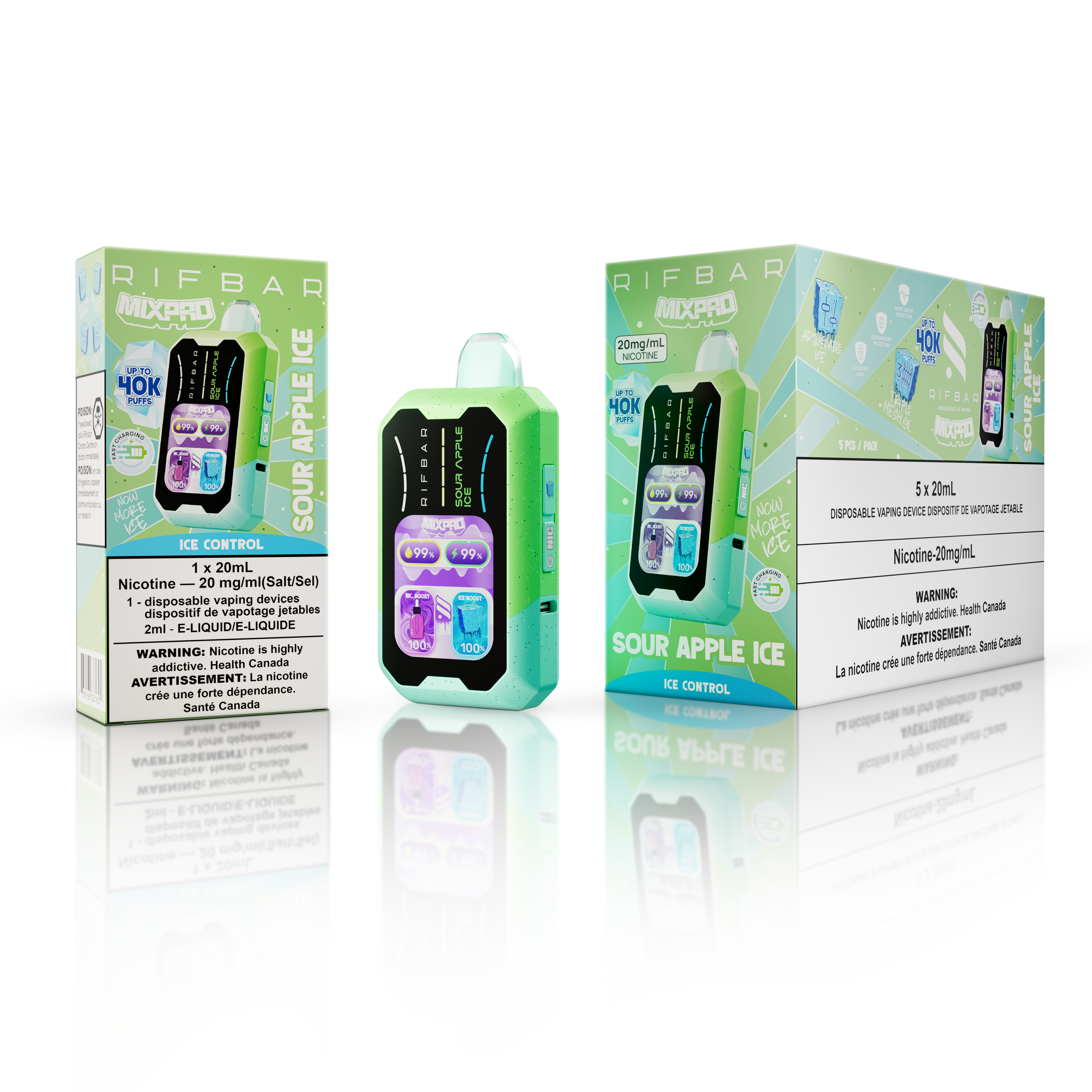 Rifbar MixPro 40K Disposable Smart Vape | Flavor Control | 40k Puffs | Vape4change Rifbar MixPro 40K Disposable Smart Vape | Flavor Control | 40k Puffs | Vape4change