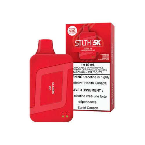 STLTH 5K Disposable Vape - Rechargeable- Classic Ice - 5000 Puffs | Vape4change STLTH 5K Disposable Vape - Rechargeable- Classic Ice - 5000 Puffs | Vape4change