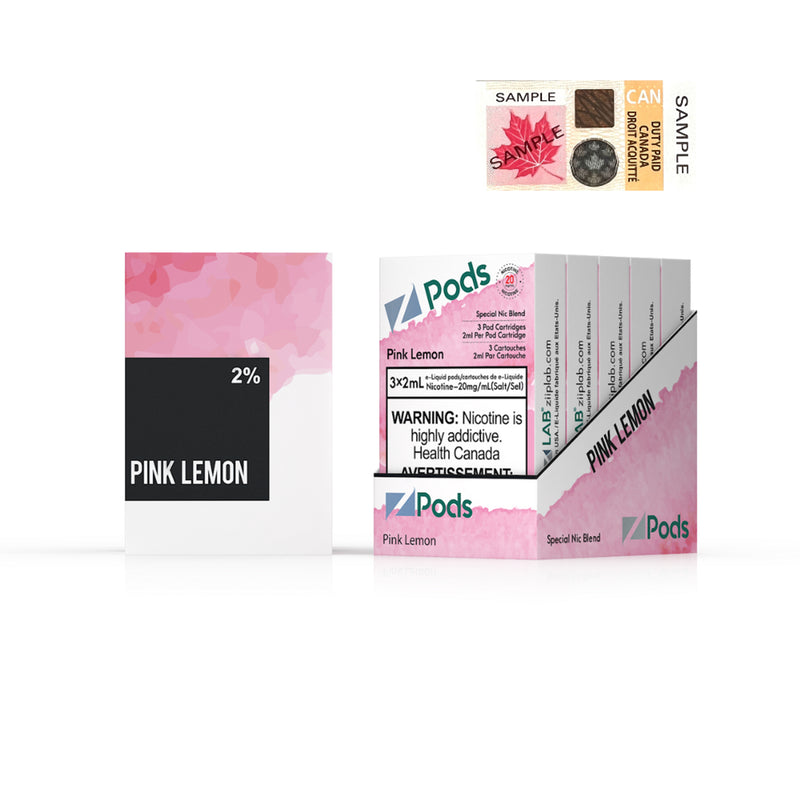 Zpods STLTH Compatible - Pink Lemon - Vape4change