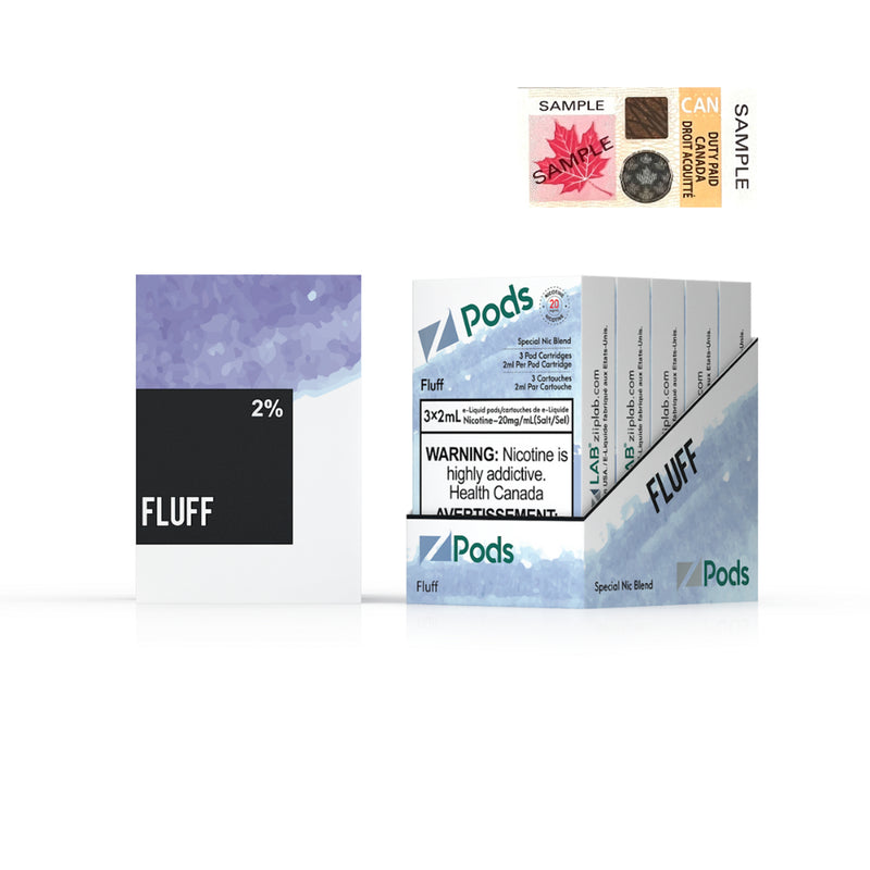 Zpods STLTH Compatible - Fluff - Vape4change