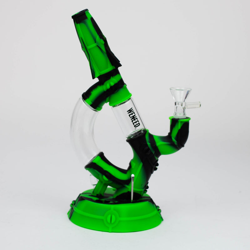 WENEED®- 8" D Lab Silicone bong Set_0