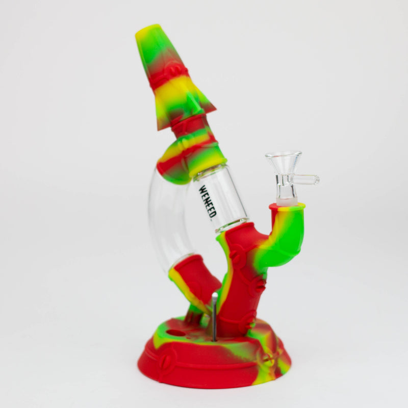 WENEED®- 8" D Lab Silicone bong Set_0