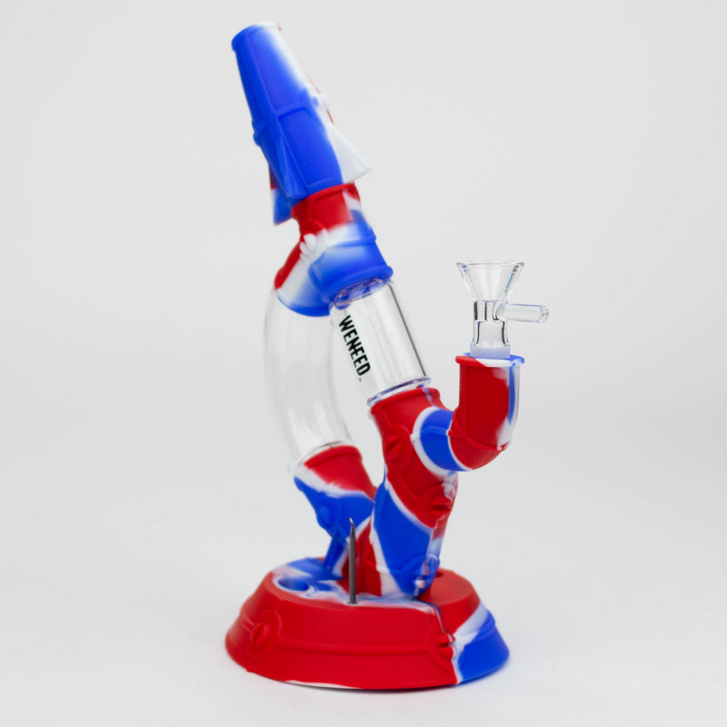 WENEED®- 8" D Lab Silicone bong Set_0