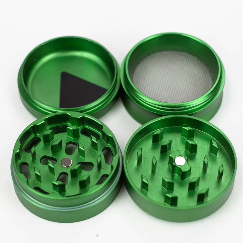 XTREME | 4 parts Aluminum Herb Grinder Herb Grinder Silver Vape4change Vape Shop Near Me 