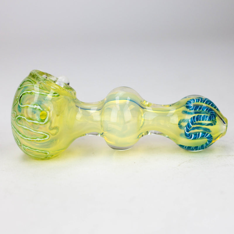 5" Gold Fumed Hand Pipe [10935]_0