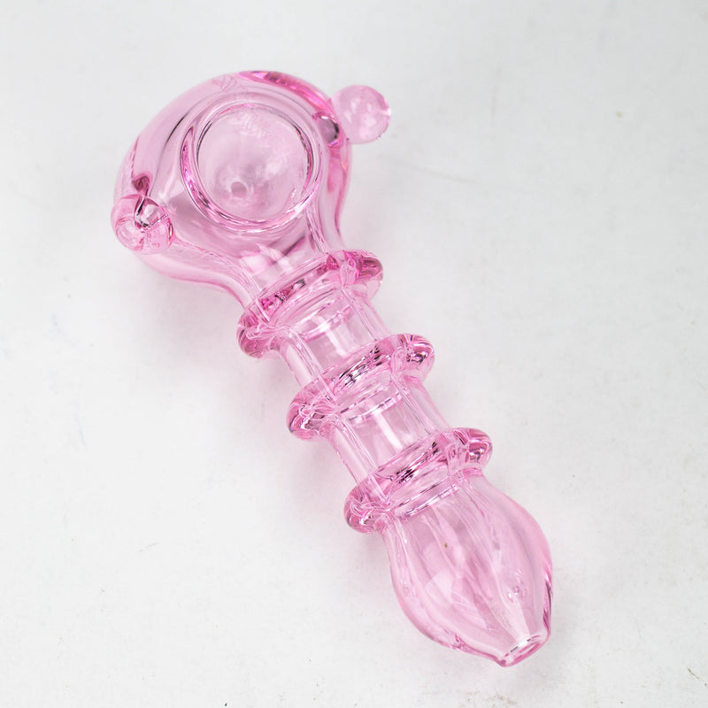 5" Delux pink tube Hand Pipe [10934]_0