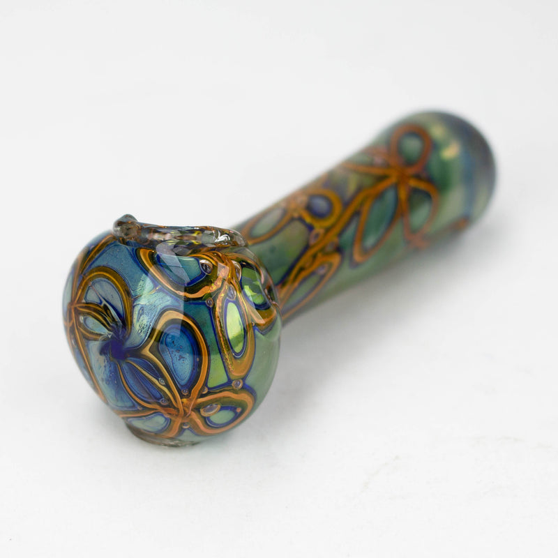 5" Gold Fumed Hand Pipe [10937]_0
