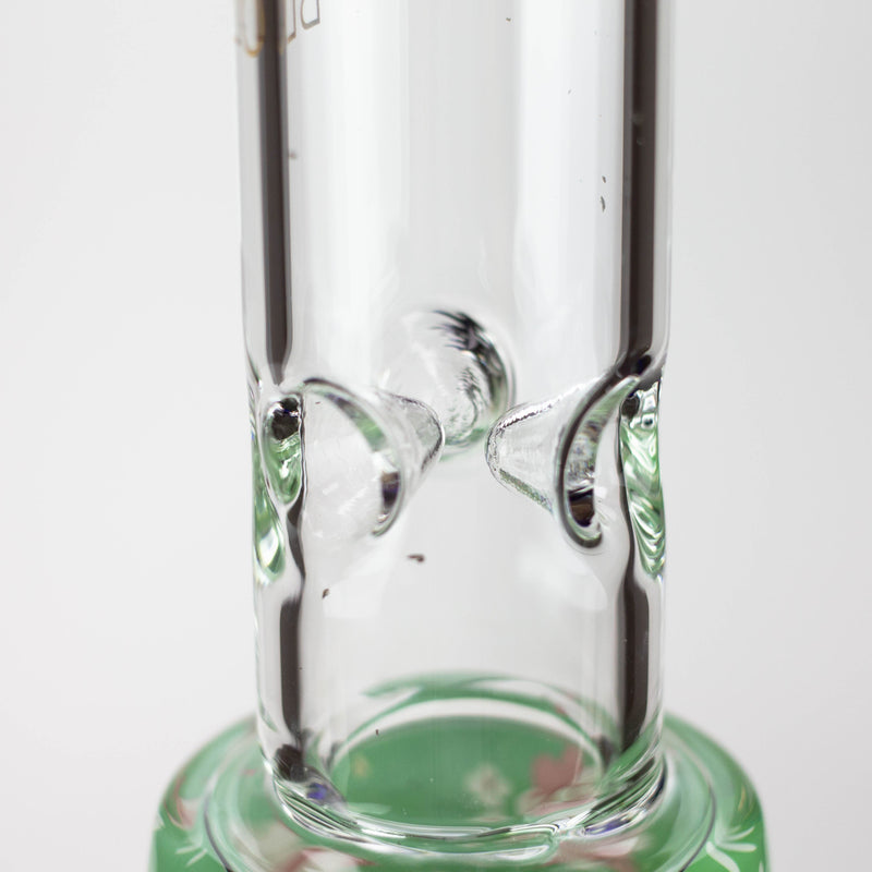 BLO | 13" Flower decal glass bong_0
