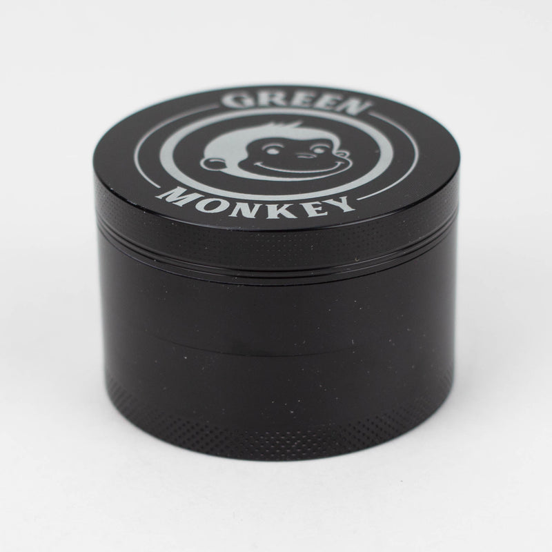 Green Monkey | Capuchin Grinder - 63MM Herb Grinder Black Vape4change Vape Shop Near Me 