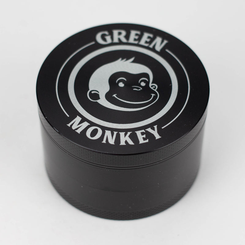 Green Monkey | Capuchin Grinder - 63MM Herb Grinder Black Vape4change Vape Shop Near Me 