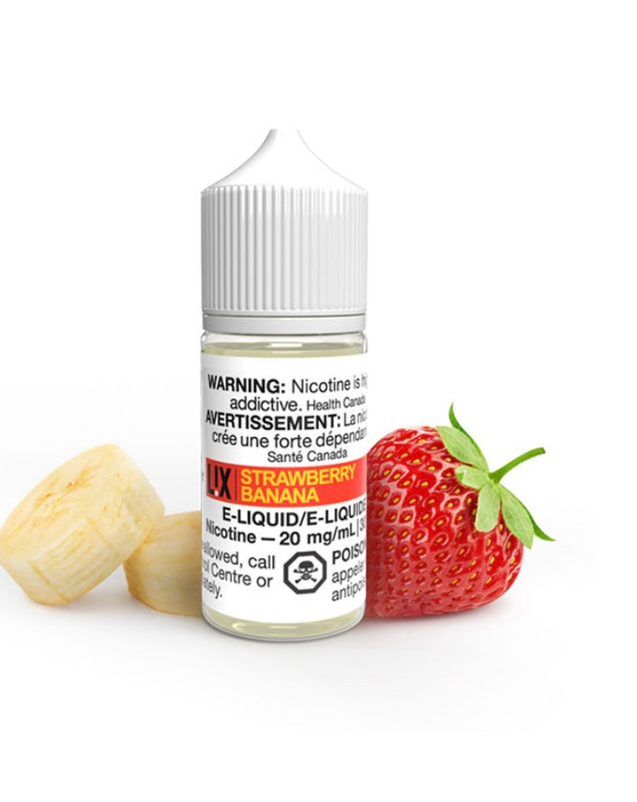 Strawberry Banana By Lix Salt - 30 ML | Vape4change Strawberry Banana By Lix Salt - 30 ML | Vape4change