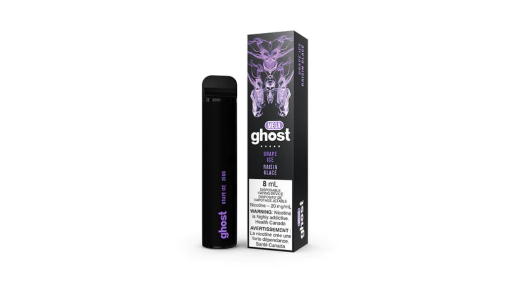 GHOST MEGA DISPOSABLE - 3000 PUFFS - 20 MG | Vape4change GHOST MEGA DISPOSABLE - 3000 PUFFS - 20 MG | Vape4change