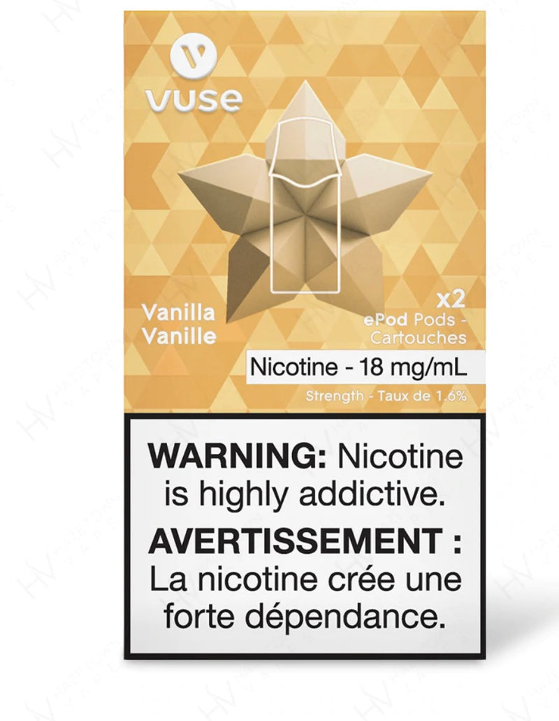 Vuse/Vype Epod Flavours in Canada - Vape4change