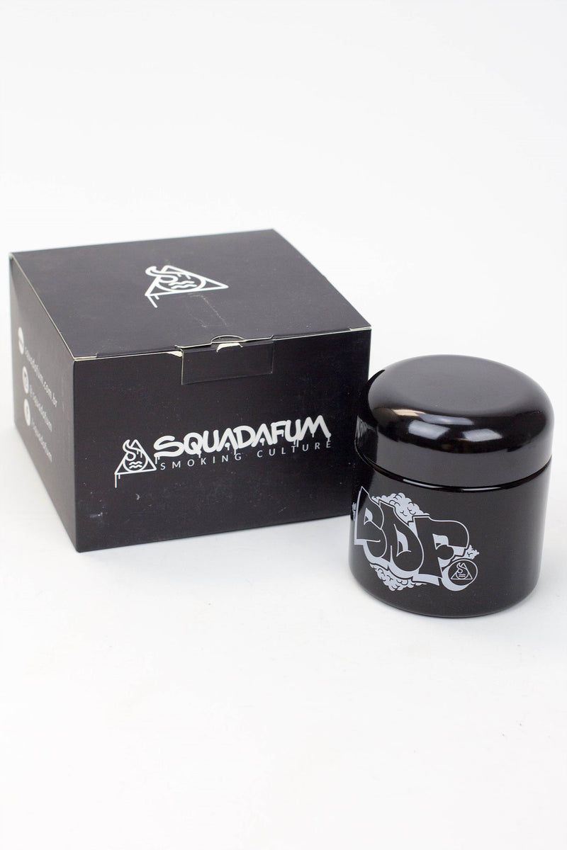 Squadafum Quartz Jar Pot UV Bomb 100ml Storage Default Title Vape4change Vape Shop Near Me 
