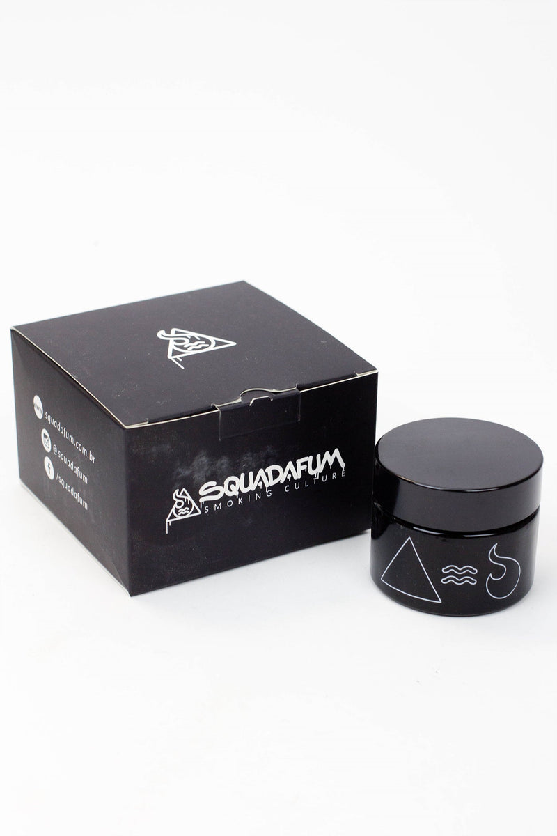 Squadafum Quartz Jar Pot UV Minimal 50ml Storage Default Title Vape4change Vape Shop Near Me 