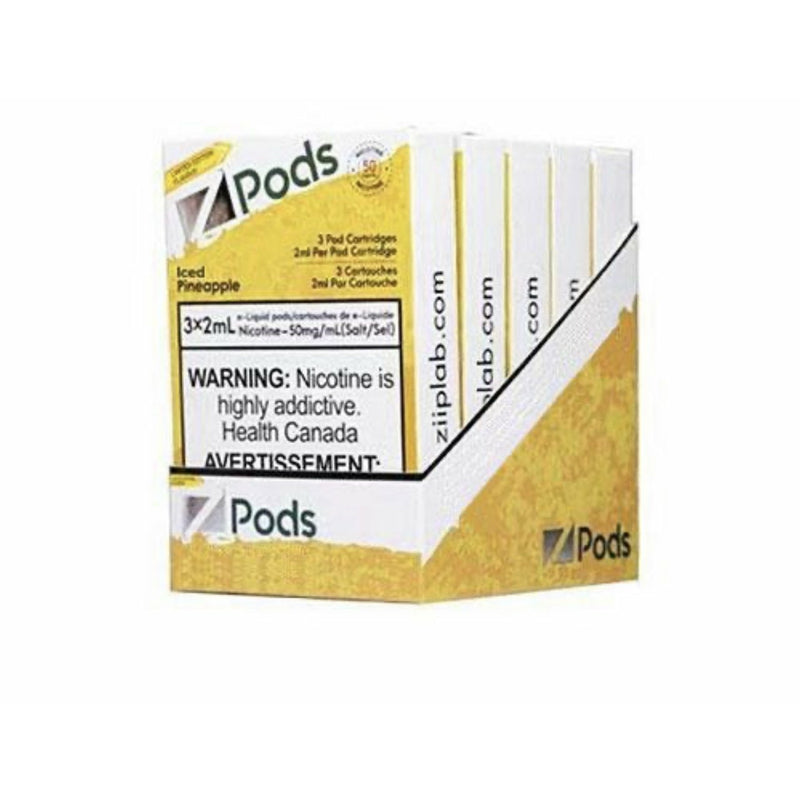 Zpods Stlth Compatible Iced Pineapple - Vape4change