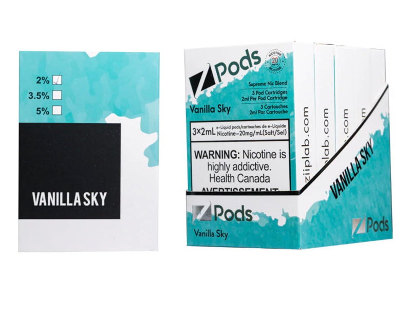 Z pods STLTH Compatible - Vanilla Sky - Vape4change