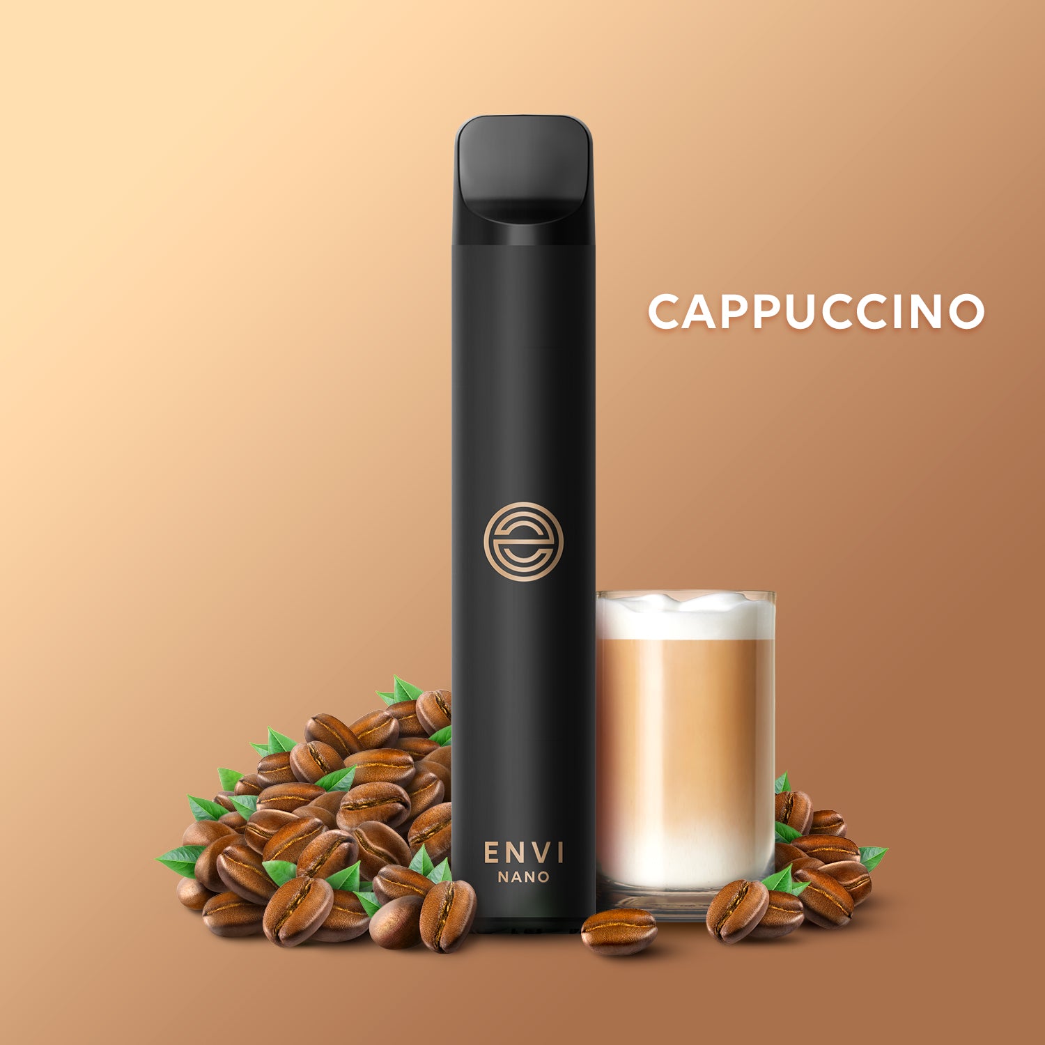Envi Nano Disposable - Cappuccino - 800 Puffs | Vape4change | Vape4change Envi Nano Disposable - Cappuccino - 800 Puffs | Vape4change | Vape4change