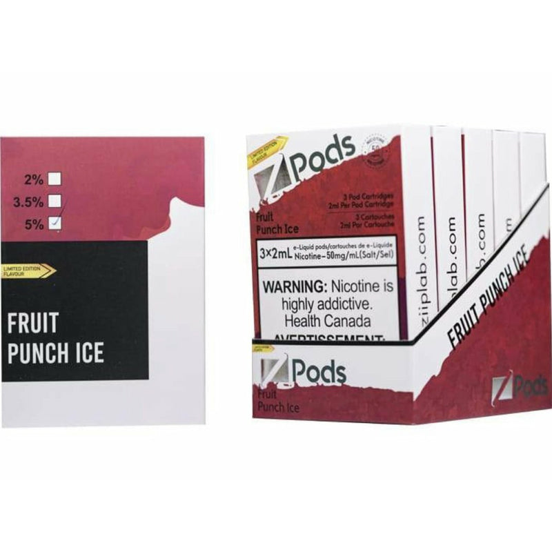 Z pods STLTH Compatible - Fruit Punch Ice - Vape4change