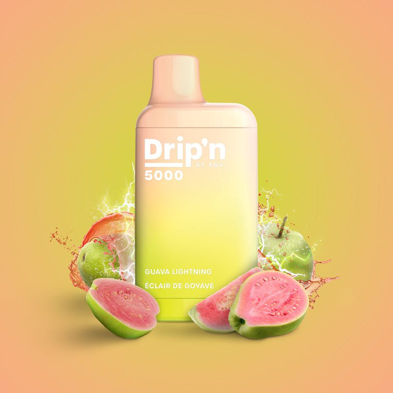 DRIP'N Disposable By ENVI - Guava Lightning - Vape4change