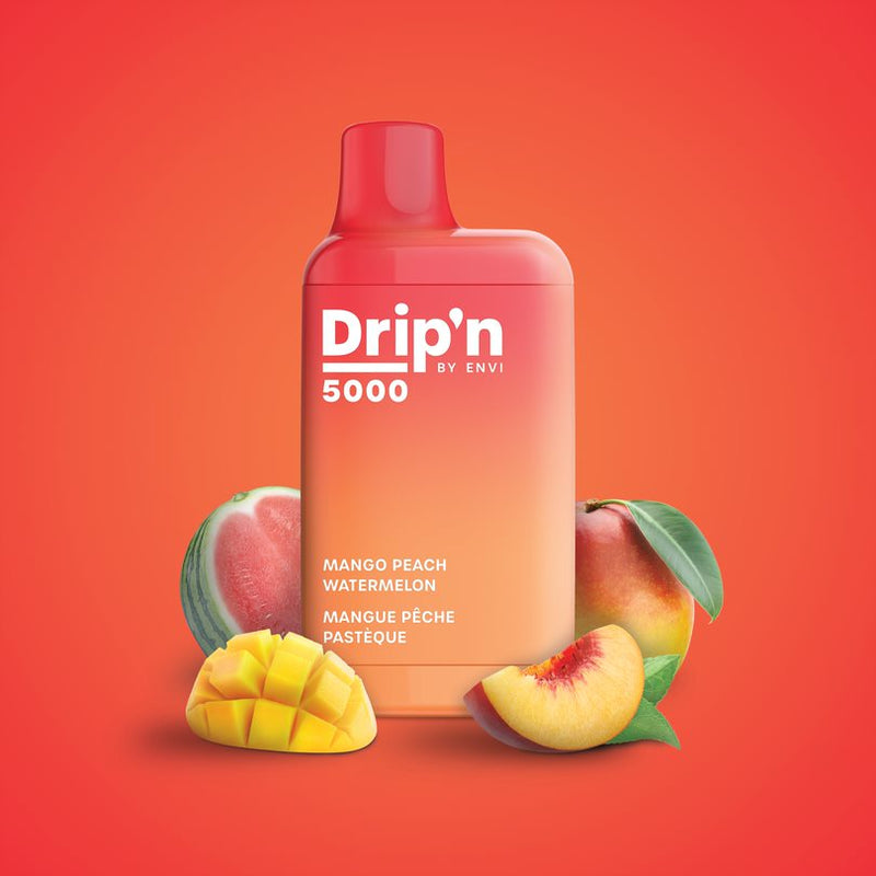DRIP'N Disposable By ENVI - Mango Peach Watermelon - Vape4change
