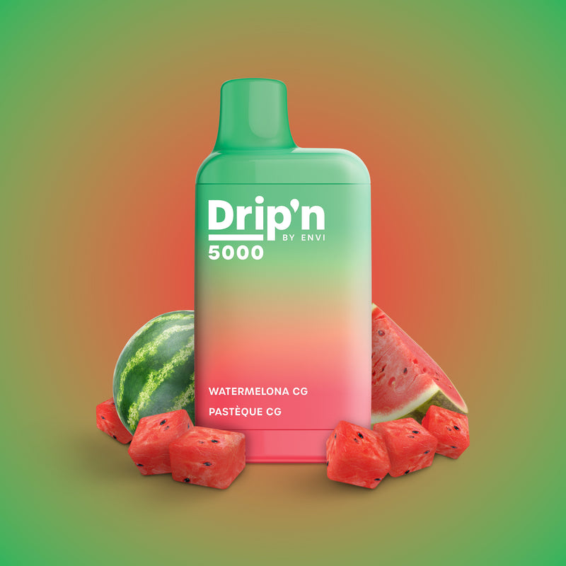 Drip'n by Envi Watermelon CG Disposable Vape - Vape4change