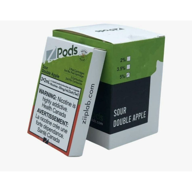 Zpods Stlth Compatible Sour Double Apple - Vape4change