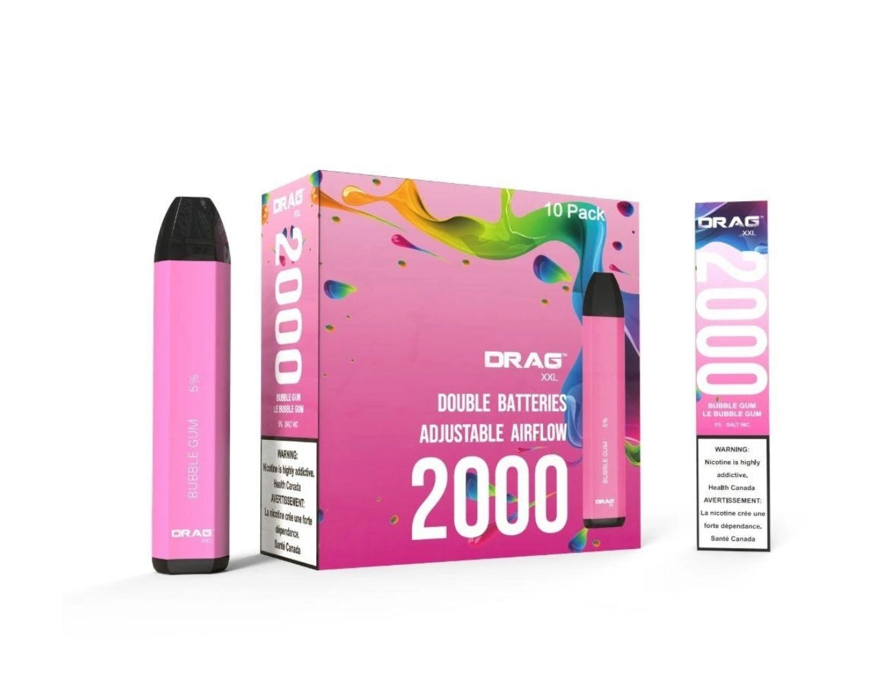 DRAG XXL Disposable - 50 MG - 2000 Puffs | Vape4change DRAG XXL Disposable - 50 MG - 2000 Puffs | Vape4change