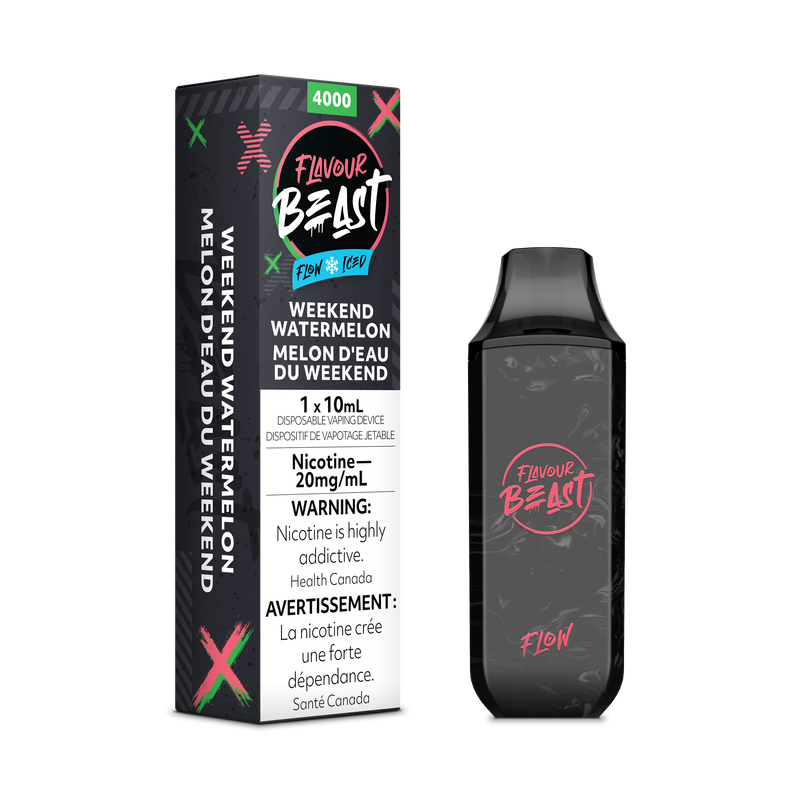 FLAVOUR BEAST FLOW RECHARGEABLE DISPOSABLE - 4000 PUFFS | Vape4change FLAVOUR BEAST FLOW RECHARGEABLE DISPOSABLE - 4000 PUFFS | Vape4change