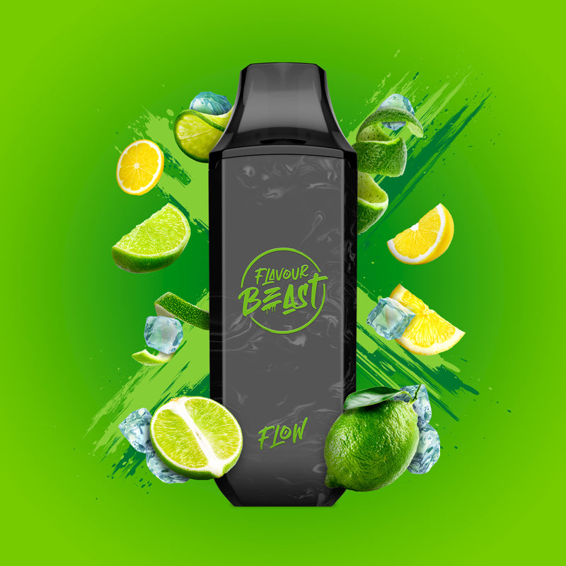 Flavour Beast Flow Rechargeable Disposable 4000 Puffs - Gnarly Green - Vape4change