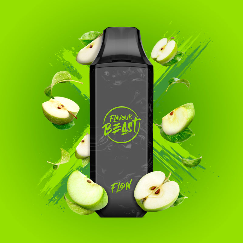 Flavour Beast Flow Rechargeable Disposable 4000 Puffs - Gusto Green Apple - Vape4change