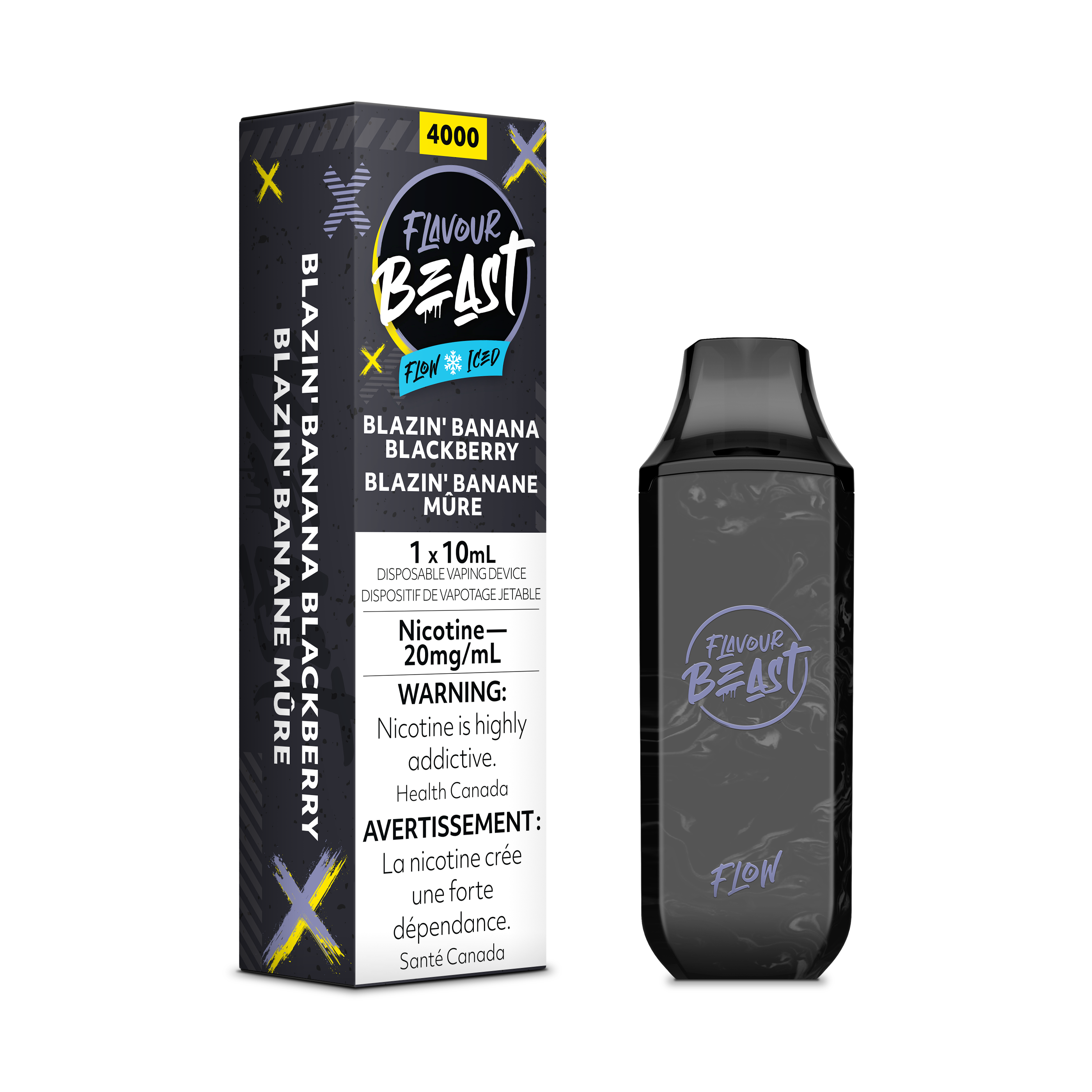 FLAVOUR BEAST FLOW RECHARGEABLE DISPOSABLE - 4000 PUFFS | Vape4change FLAVOUR BEAST FLOW RECHARGEABLE DISPOSABLE - 4000 PUFFS | Vape4change