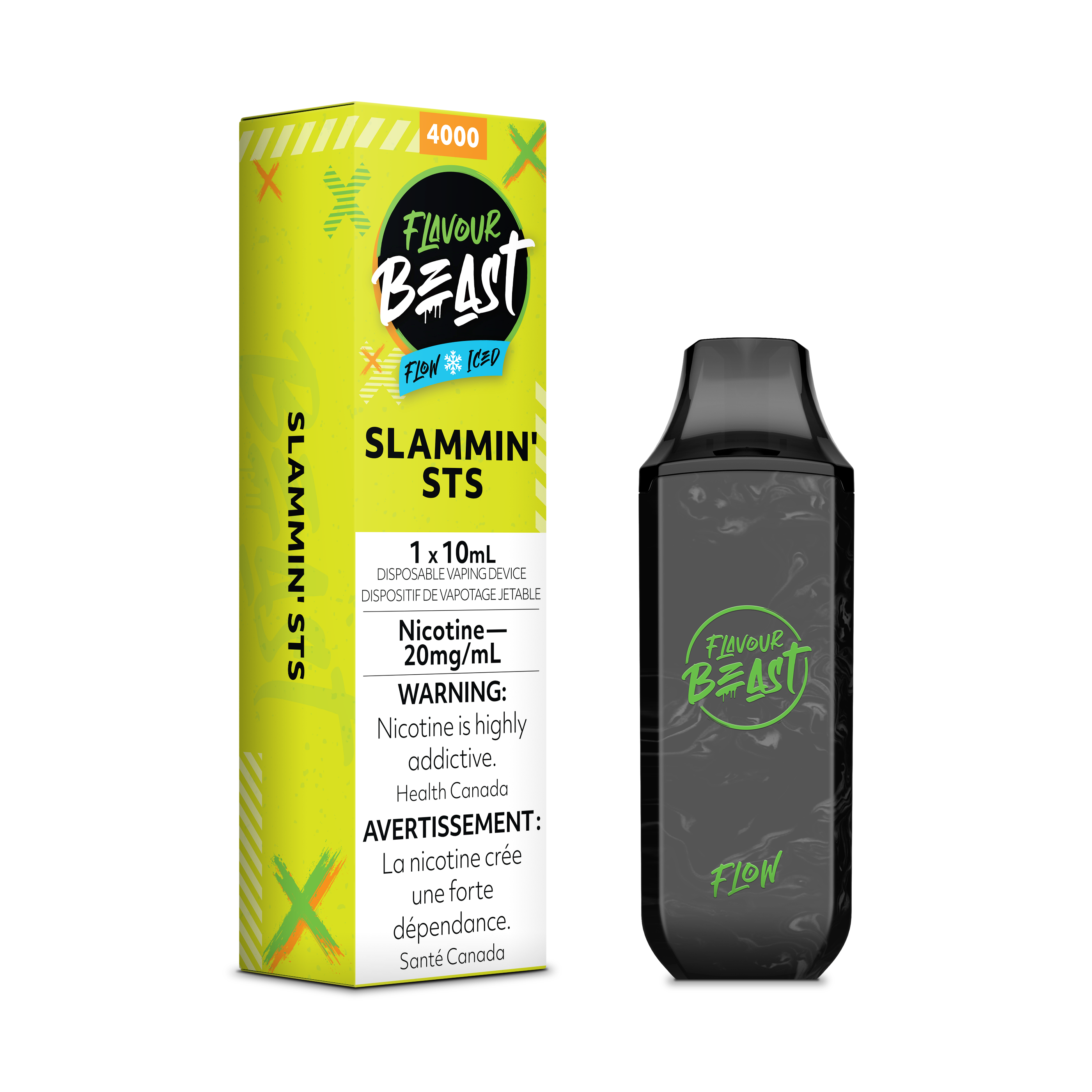 flavor beast vape battery FLAVOUR BEAST FLOW RECHARGEABLE DISPOSABLE - 4000 PUFFS