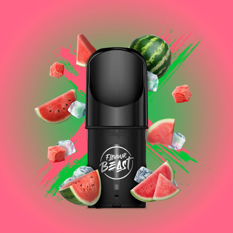 Flavour Beast Pods - STLTH Compatible - Weekend Watermelon Iced - Vape4change