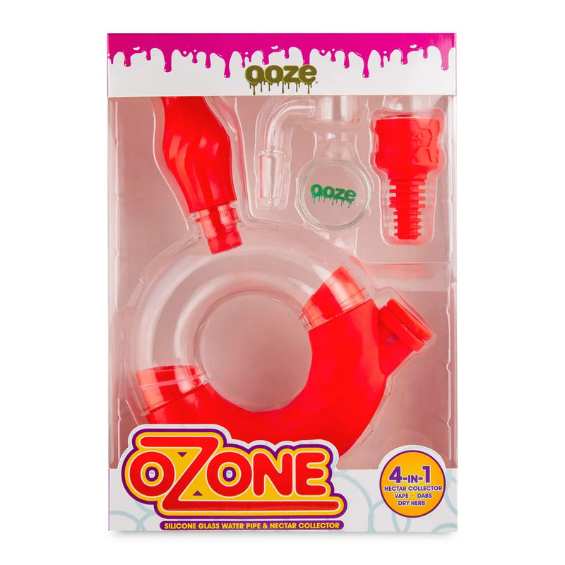 Ooze | Ozone Silicone Water Pipe, Dab Rig & Dab Straw_0