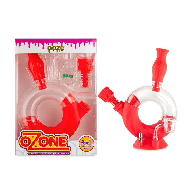 Ooze | Ozone Silicone Water Pipe, Dab Rig & Dab Straw_0